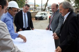 FIRST OFFICIAL VISITING TO OSMANELİ FROM GOVERNOR OF BILECIK CITY SÜLEYMAN ELBAN